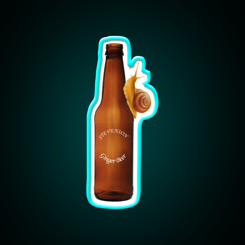 Donoghue V Stevenson Snail Ginger Beer Bar Decor Led Neon Sign Rgb Color