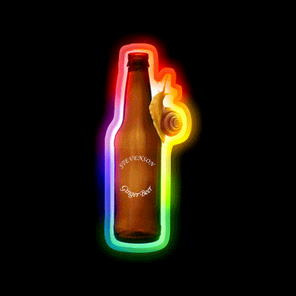 Donoghue V Stevenson Snail Ginger Beer Bar Decor Led Neon Sign Rgb Color