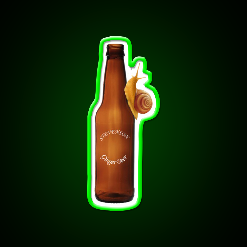 Donoghue V Stevenson Snail Ginger Beer Bar Decor Led Neon Sign Rgb Color