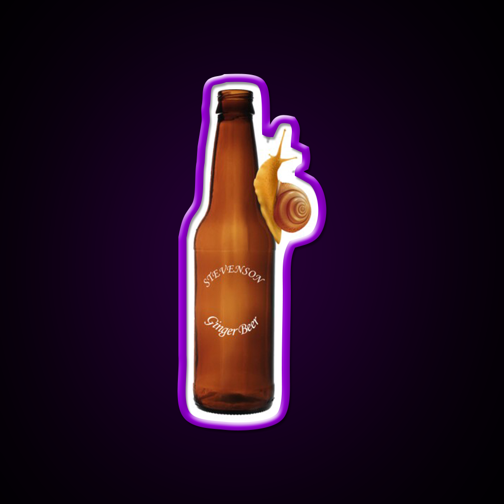 Donoghue V Stevenson Snail Ginger Beer Bar Decor Led Neon Sign Rgb Color