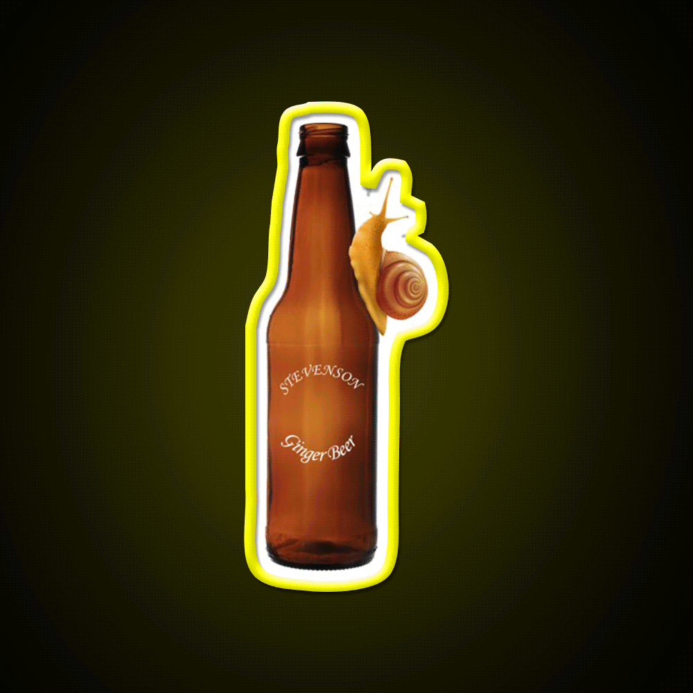 Donoghue V Stevenson Snail Ginger Beer Bar Decor Led Neon Sign Rgb Color