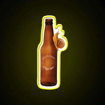 Donoghue V Stevenson Snail Ginger Beer Bar Decor Led Neon Sign Rgb Color