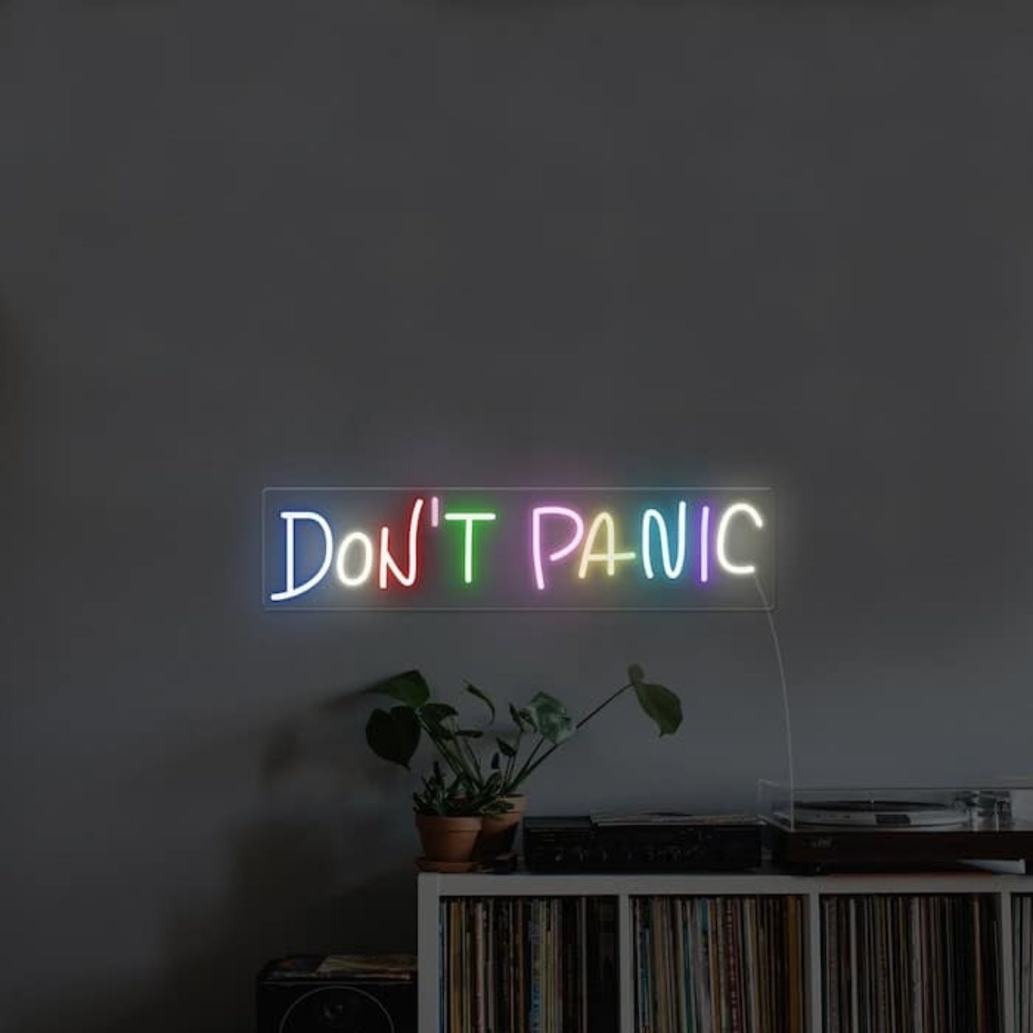 Donour T Panic Led Neon Sign Wall Art | Shineneon