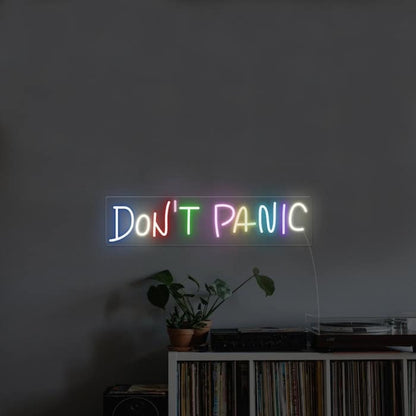 Donour T Panic Led Neon Sign Wall Art | Shineneon