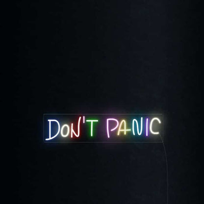 Donour T Panic Led Neon Sign Wall Art | Shineneon