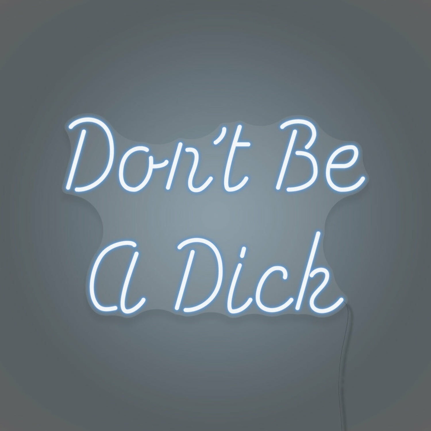 Dont Be A Dick Neon Humor And Straight Talk - Shineneon