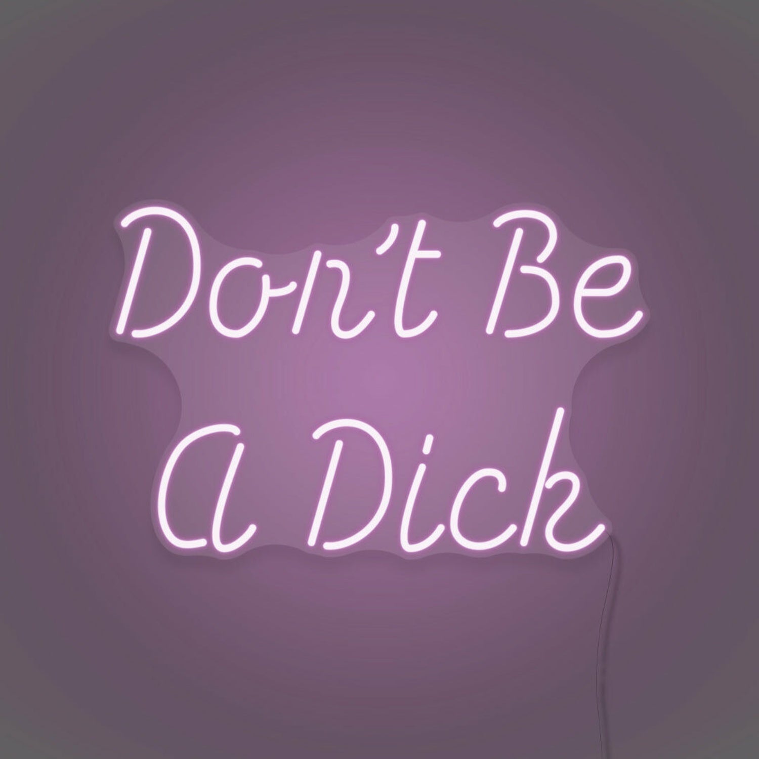 Dont Be A Dick Neon Humor And Straight Talk - Shineneon