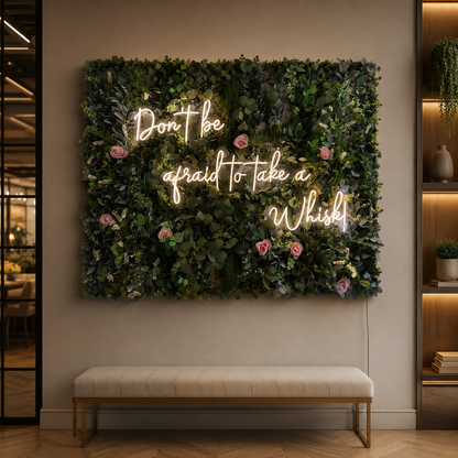 Don't Be Afraid To Take A Whisk LED Neon Sign - 04 Size Image