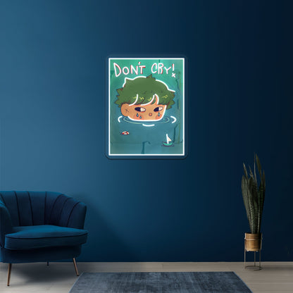 Dont Cry Artwork Affordable Custom Neon Signs - Shineneon