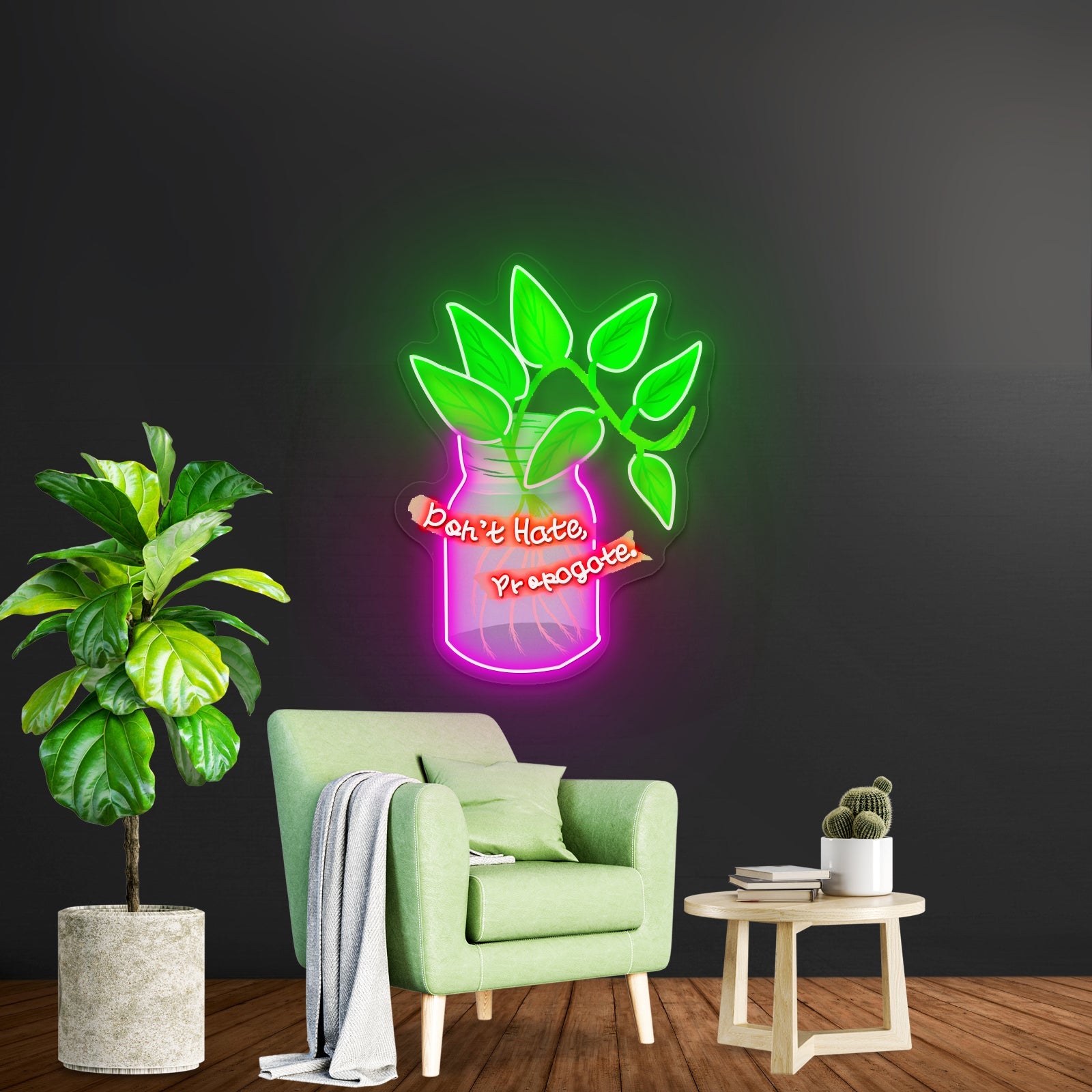 Dont Hate Propogate Neon Signs For Sale - Shineneon