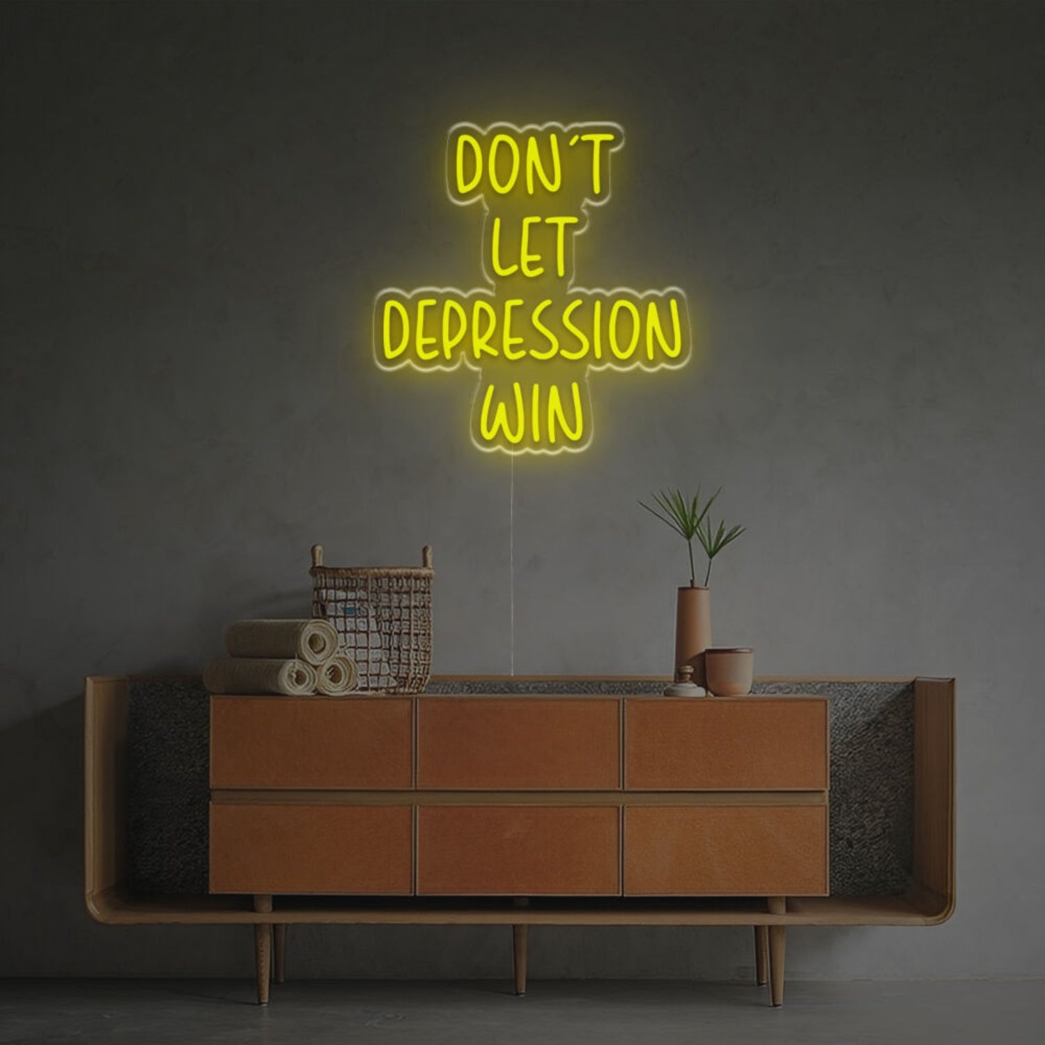 Dont Let Depression Win Led Neon Sign | Shineneon
