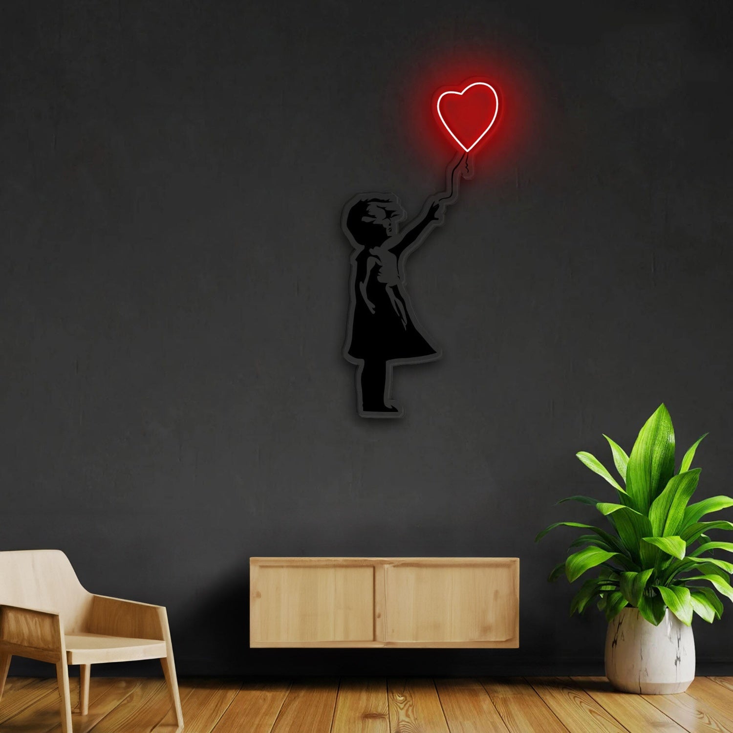 Dont Let Go Neon X Acrylic Artwork | Shineneon