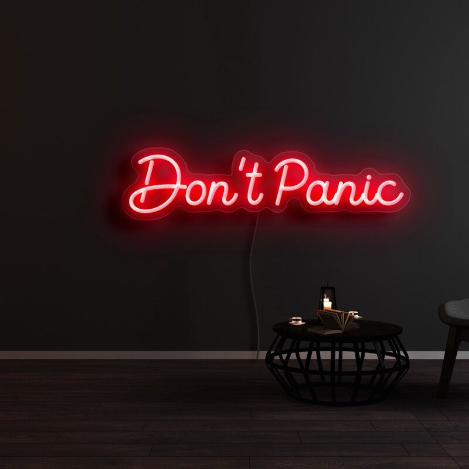 Dont Panic Led Neon Sign - Shineneon