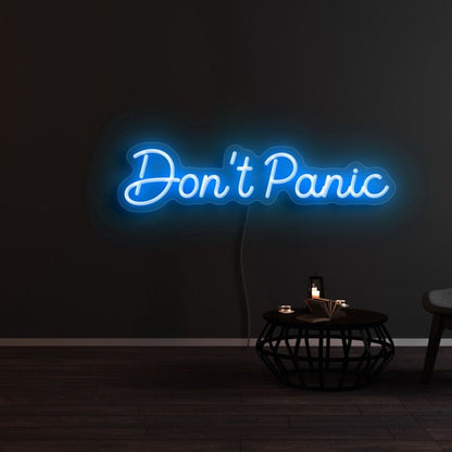 Dont Panic Led Neon Sign - Shineneon