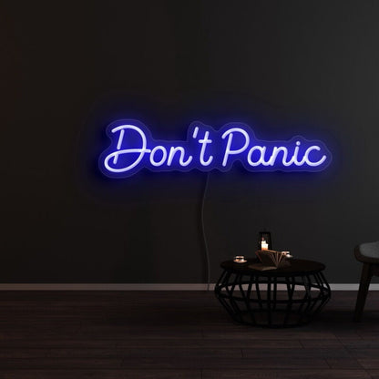 Dont Panic Led Neon Sign - Shineneon