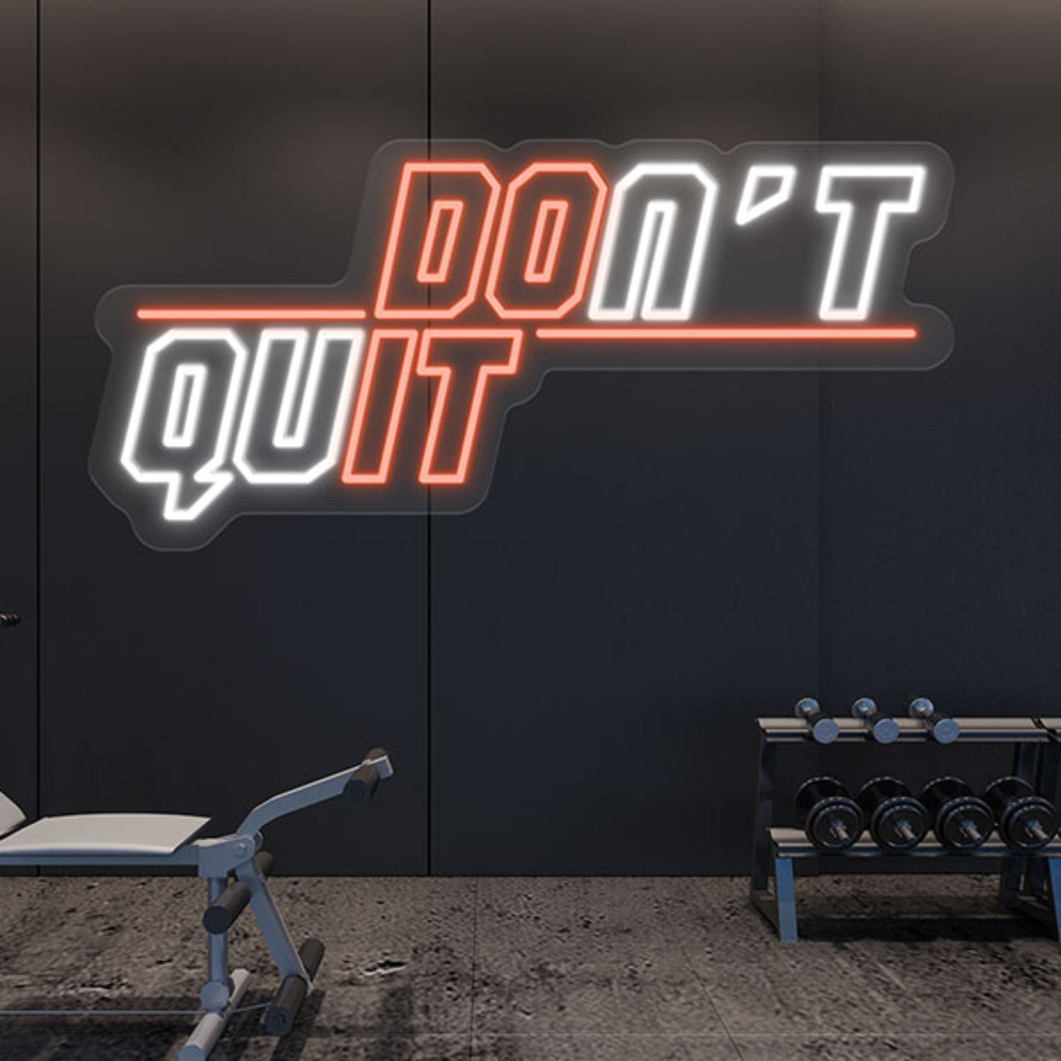 Dont Quit Neon Sign Wall Art Decor | Shineneon