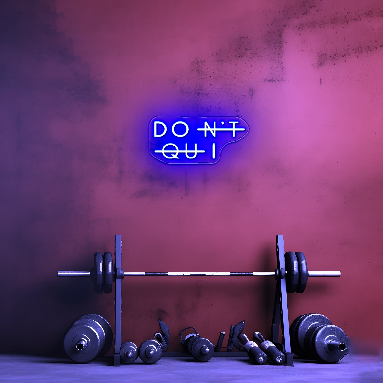 Dont Quit Neon Sign Wall Decor Neon Led Signs - Shineneon