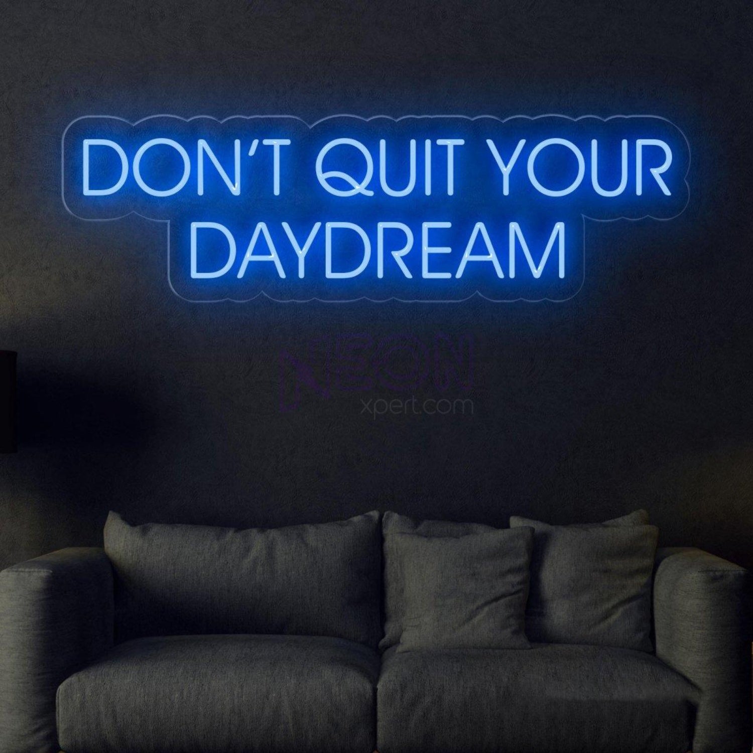 Dont Quit Your Daydream Purple Cloud Led Neon Sign For Decor | Shineneon