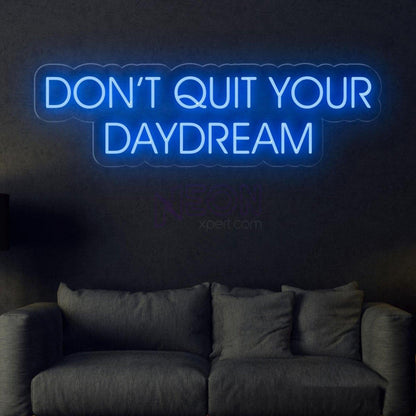 Dont Quit Your Daydream Purple Cloud Led Neon Sign For Decor | Shineneon