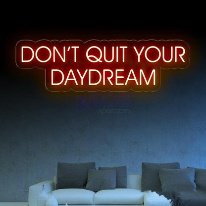 Dont Quit Your Daydream Purple Cloud Led Neon Sign For Decor | Shineneon