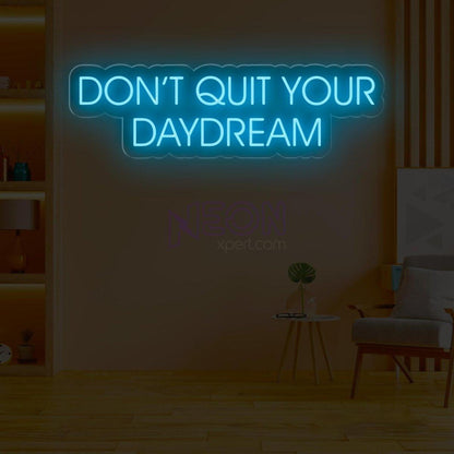 Dont Quit Your Daydream Purple Cloud Led Neon Sign For Decor | Shineneon