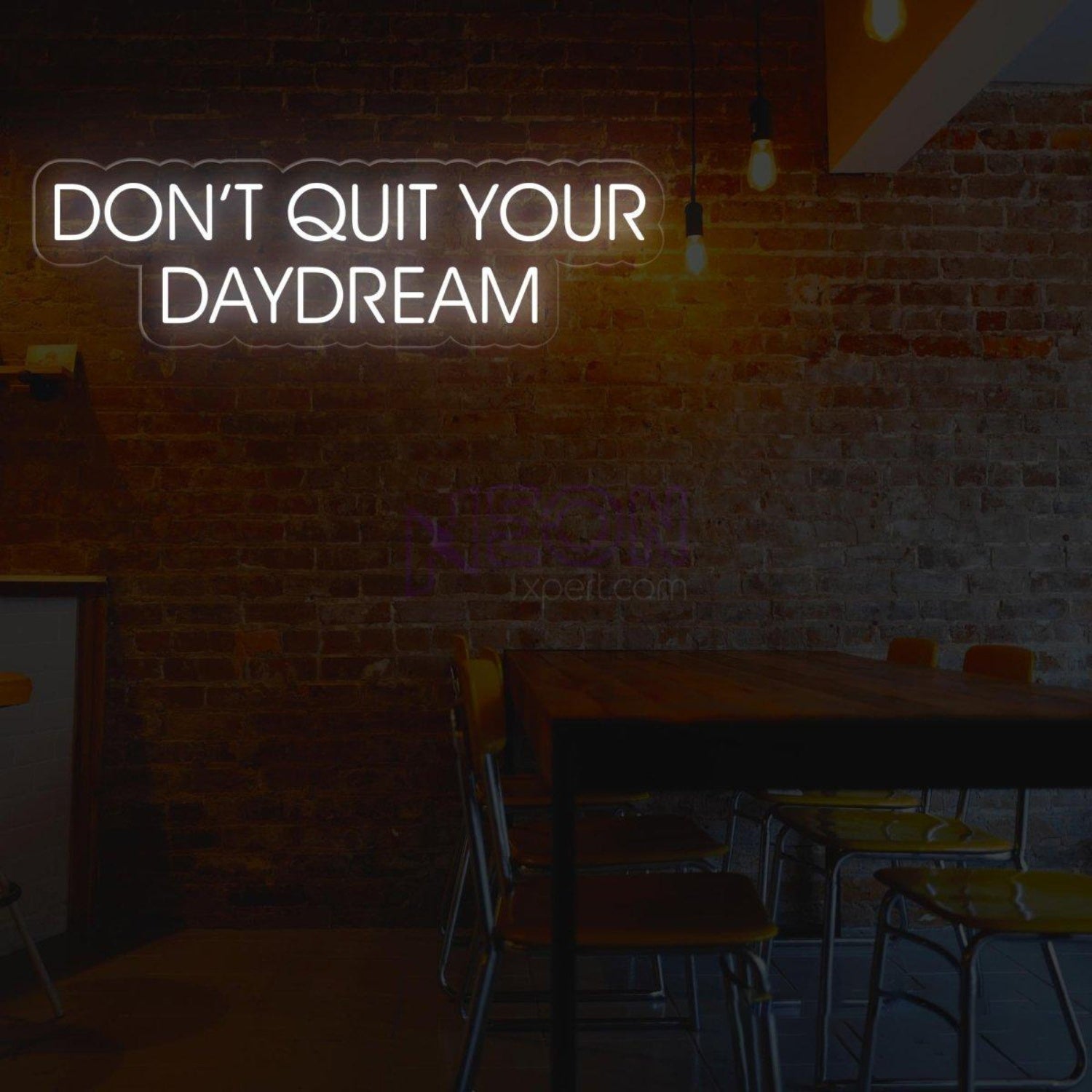 Dont Quit Your Daydream Purple Cloud Led Neon Sign For Decor | Shineneon