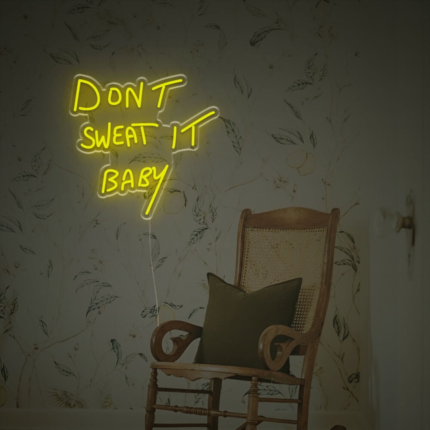Dont Sweat It Baby Led Neon Sign | Shineneon