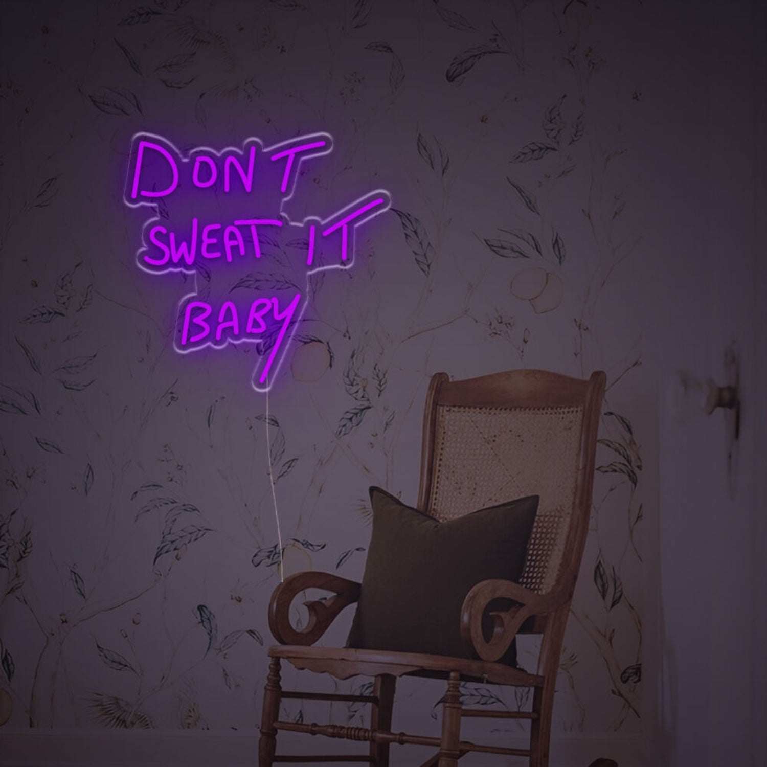 Dont Sweat It Baby Led Neon Sign | Shineneon