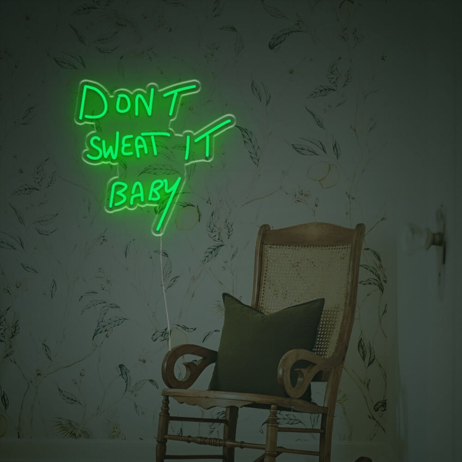 Dont Sweat It Baby Led Neon Sign For Wall Decor | Shineneon