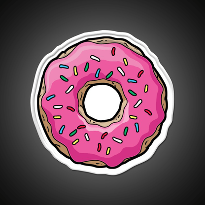 Donut Snack Food Led Neon Sign Rgb Color - Shineneon