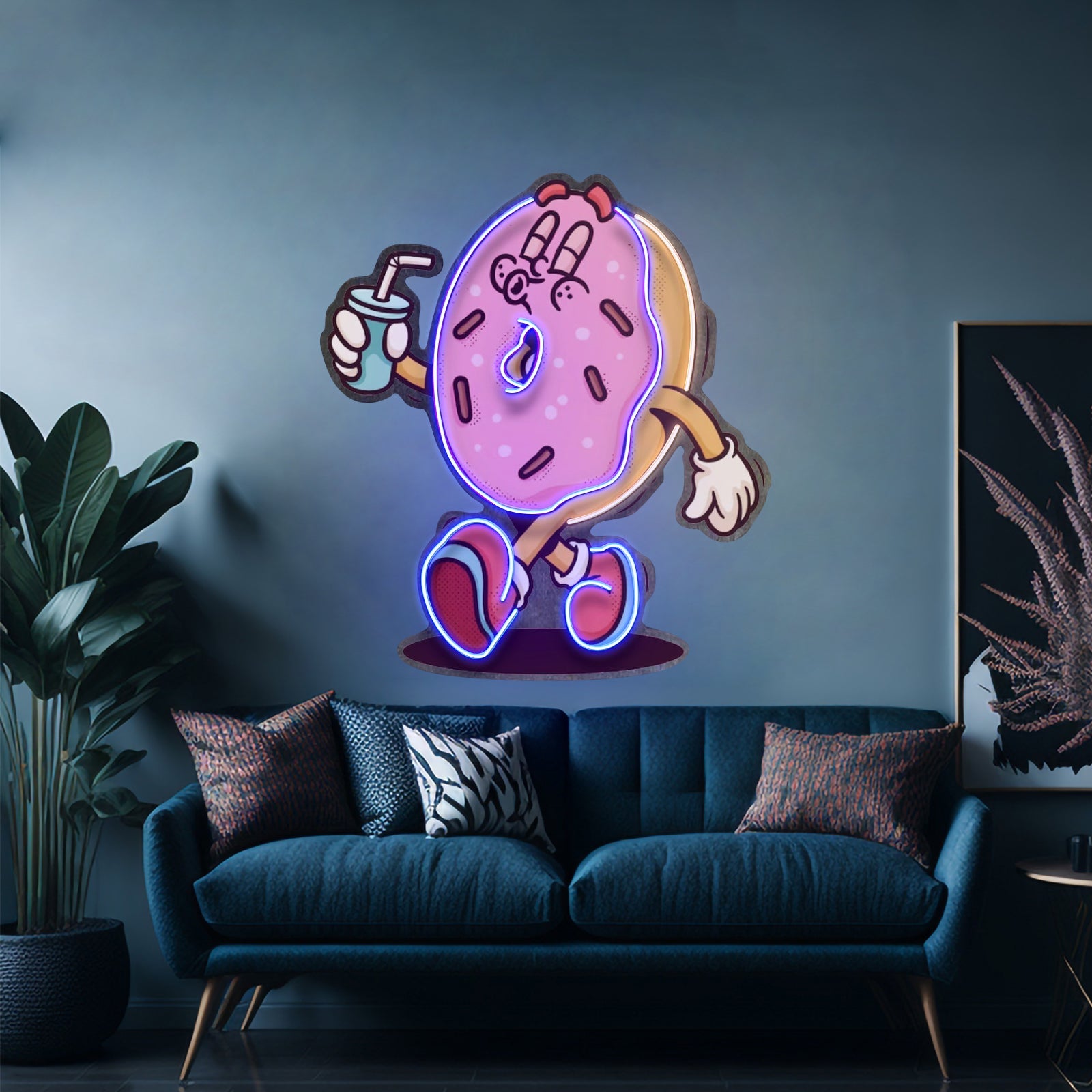 Donut Trendy Retro Led Neon Sign Light Custom Led Signs - Shineneon