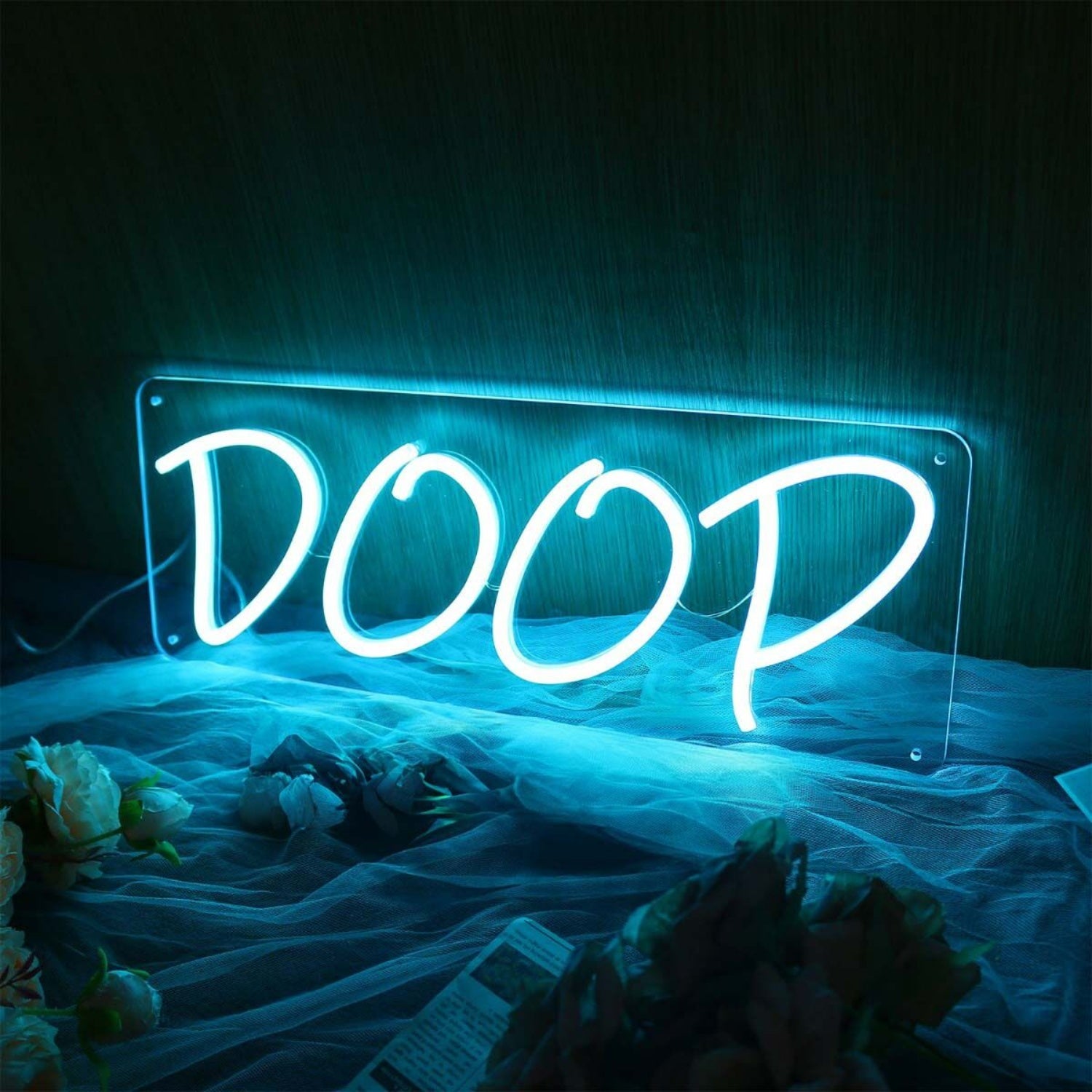 Doop Blue Neon Sign | Shineneon