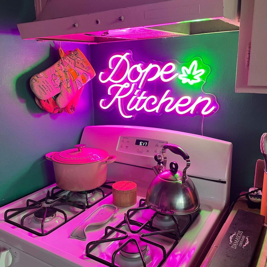 Dope Kitchen Led Sign Business Neon Sign