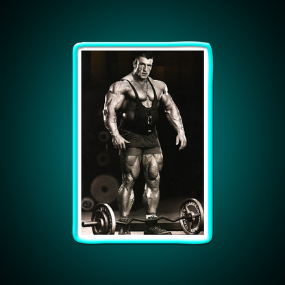 Dorian Yates Bodybuilder Gym Fitness Led Neon Sign Rgb Color