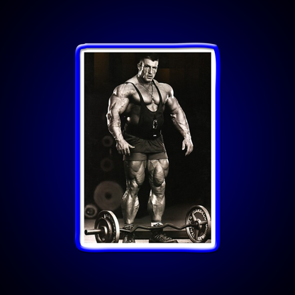 Dorian Yates Bodybuilder Gym Fitness Led Neon Sign Rgb Color