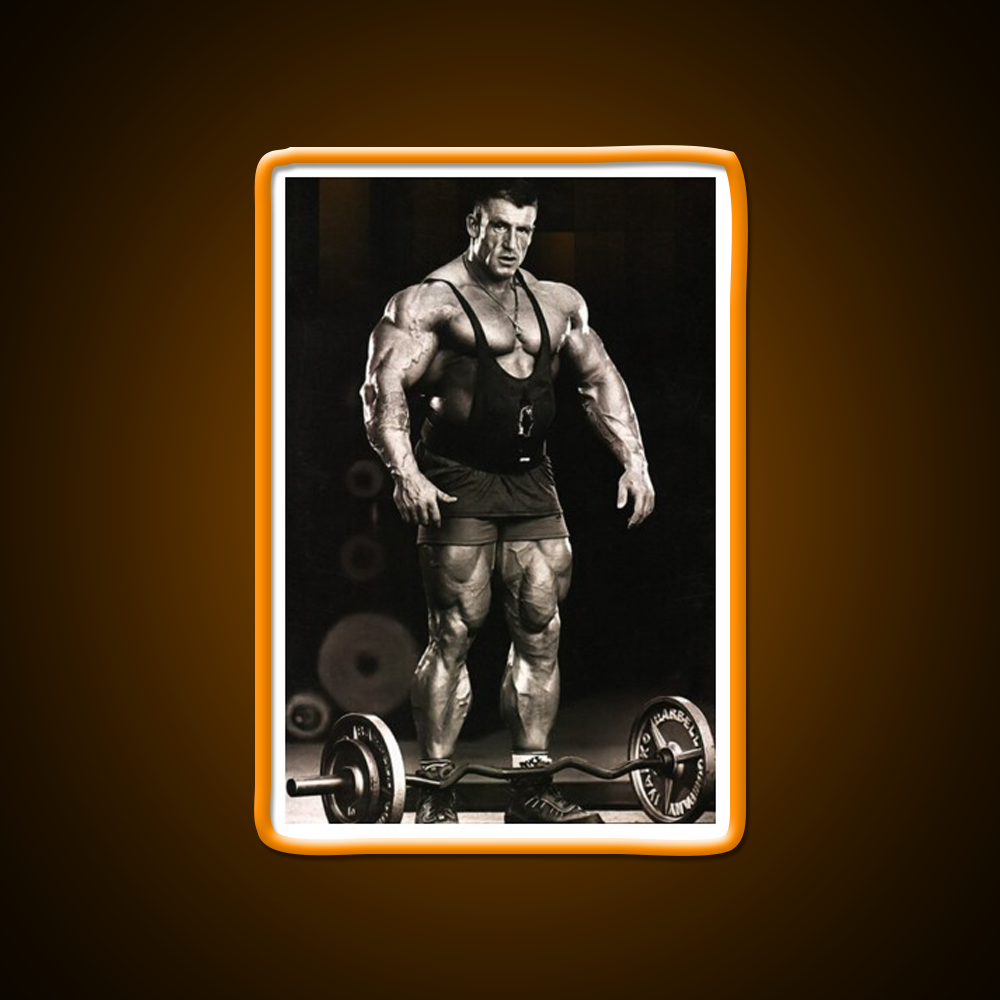 Dorian Yates Bodybuilder Gym Fitness Led Neon Sign Rgb Color