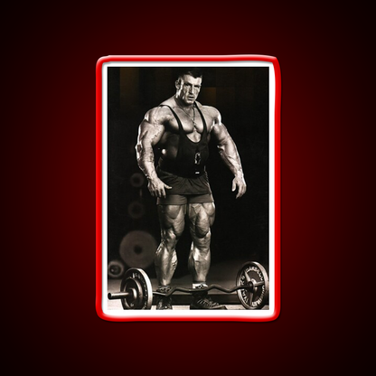 Dorian Yates Bodybuilder Gym Fitness Led Neon Sign Rgb Color