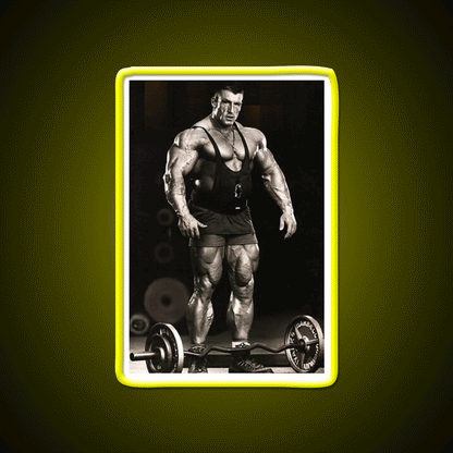 Dorian Yates Bodybuilder Gym Fitness Led Neon Sign Rgb Color