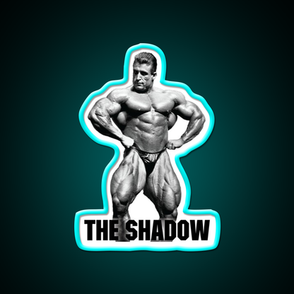 Dorian Yates The Shadow Ns Gym Fitness Led Neon Sign Rgb Color