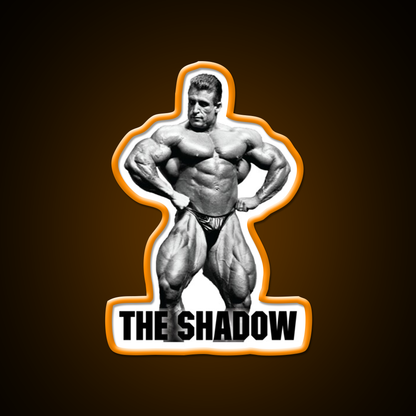 Dorian Yates The Shadow Ns Gym Fitness Led Neon Sign Rgb Color
