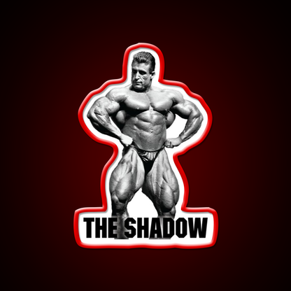 Dorian Yates The Shadow Ns Gym Fitness Led Neon Sign Rgb Color