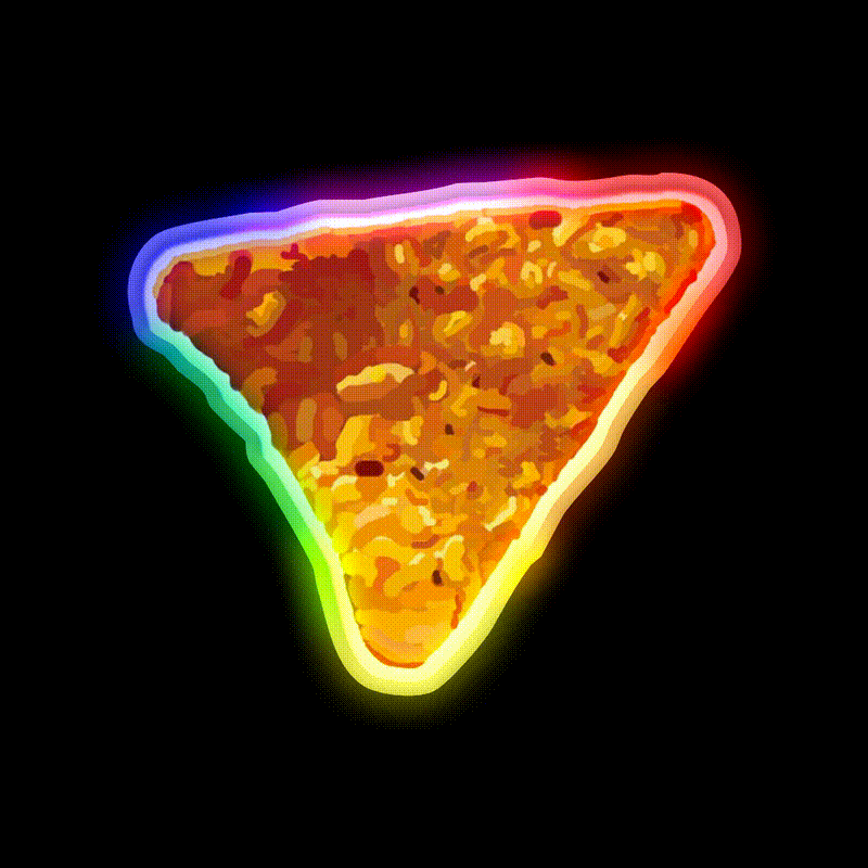 Doritos Chip Snack Food Led Neon Sign Rgb Color