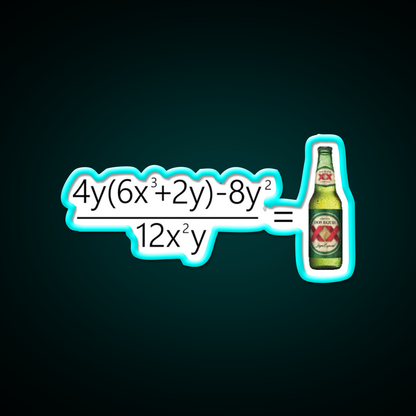 Dos Equis Beer Bar Decor Led Neon Sign Rgb Color