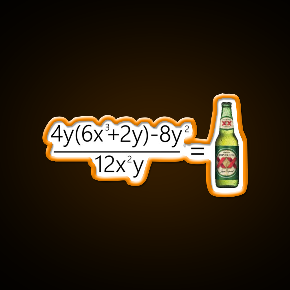 Dos Equis Beer Bar Decor Led Neon Sign Rgb Color