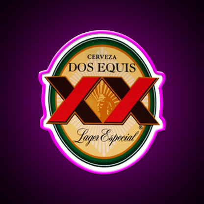 Dos Equis Essential Beer Bar Decor Led Neon Sign Rgb Color