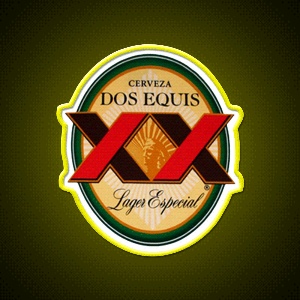 Dos Equis Essential Beer Bar Decor Led Neon Sign Rgb Color