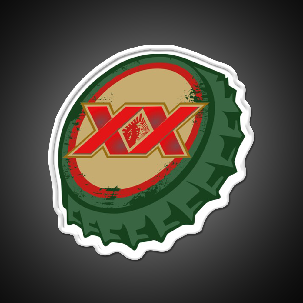 Dos Equis Mexican Beer Cap Beer Bar Decor Led Neon Sign Rgb Color