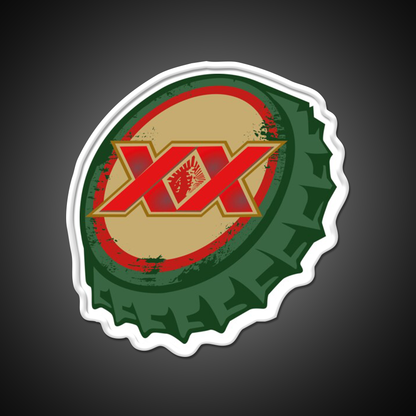 Dos Equis Mexican Beer Cap Beer Bar Decor Led Neon Sign Rgb Color