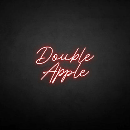 Double Apple Led Neon Sign - Shineneon