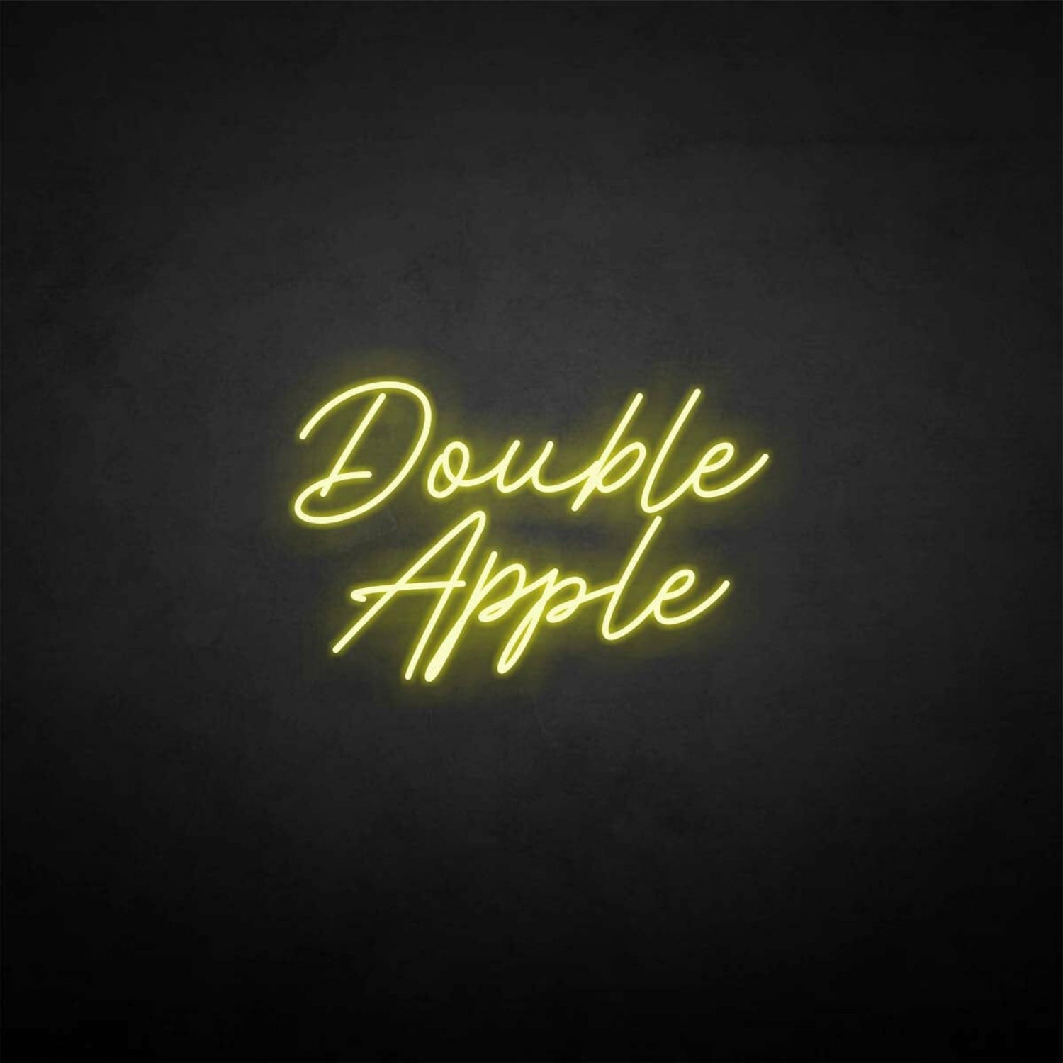 Double Apple Led Neon Sign - Shineneon